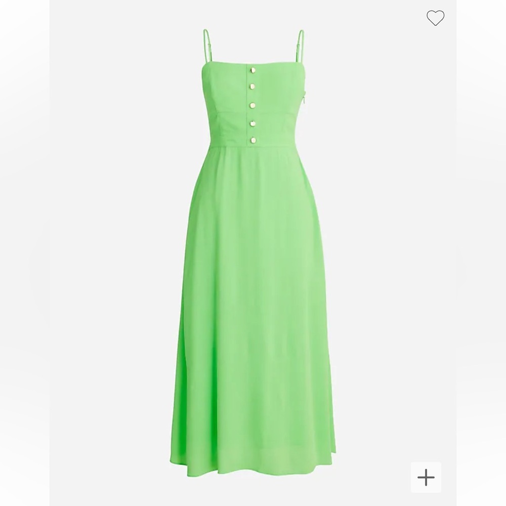 Jcrew squareneck A-line Midi Dress! Brand new with tags! 
Size 10.